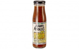 Mama Africa's Sweet Red Chilli, Apricot & Rosemary Simmer Sauce  Glass Bottle  250 millilitre